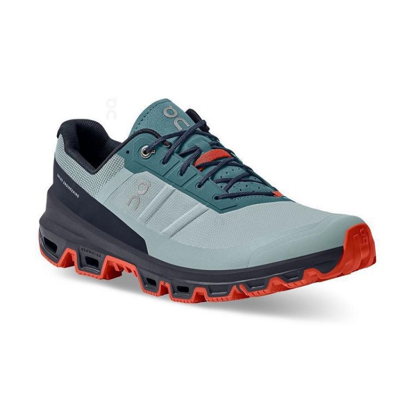 Turquoise On Cloud Cloudventure Men's Trail Running Shoes | On_IN9164