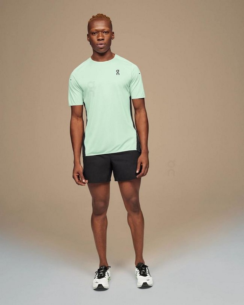 Turquoise On Cloud Performance-T Men's T Shirts | On_IN8913