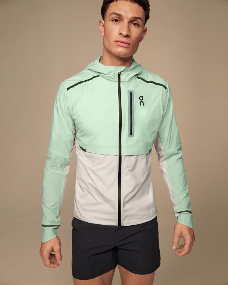 Turquoise On Cloud Weather Men\'s Jackets | On_IN8071