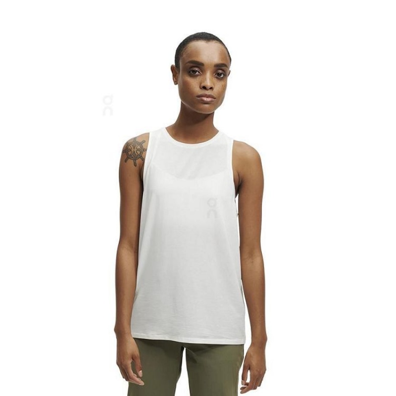 White On Cloud Active Women's Tank Tops | On_IN8292