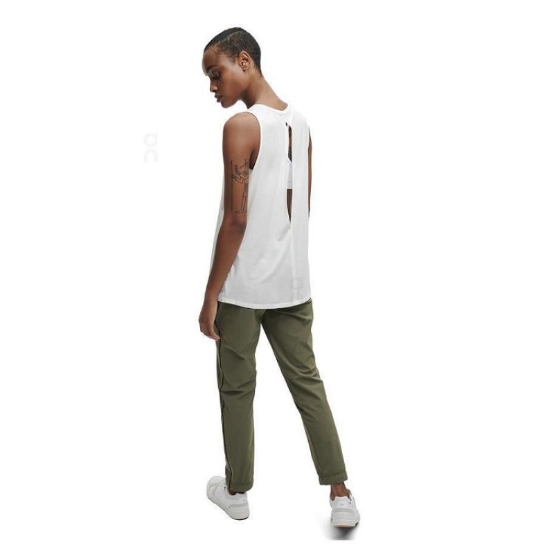 White On Cloud Active Women's Tank Tops | On_IN8292