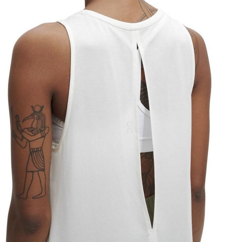 White On Cloud Active Women\'s Tank Tops | On_IN8292