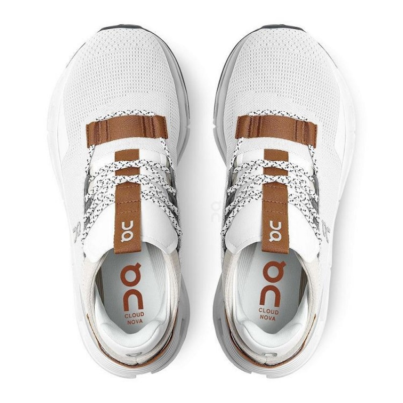 White On Cloud Cloudnova Women's Sneakers | On_IN8983
