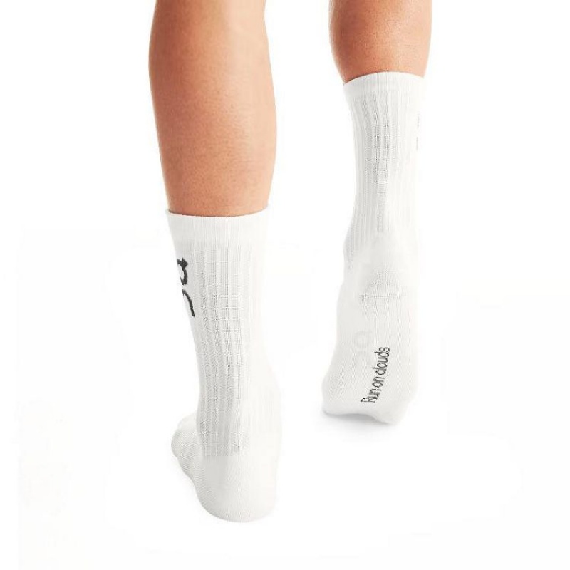 White On Cloud Logo 3-Pack Men's Socks | On_IN8362