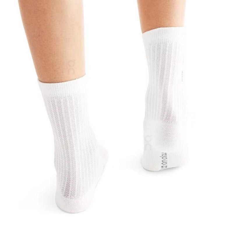White On Cloud Logo 3-Pack Men's Socks | On_IN8362