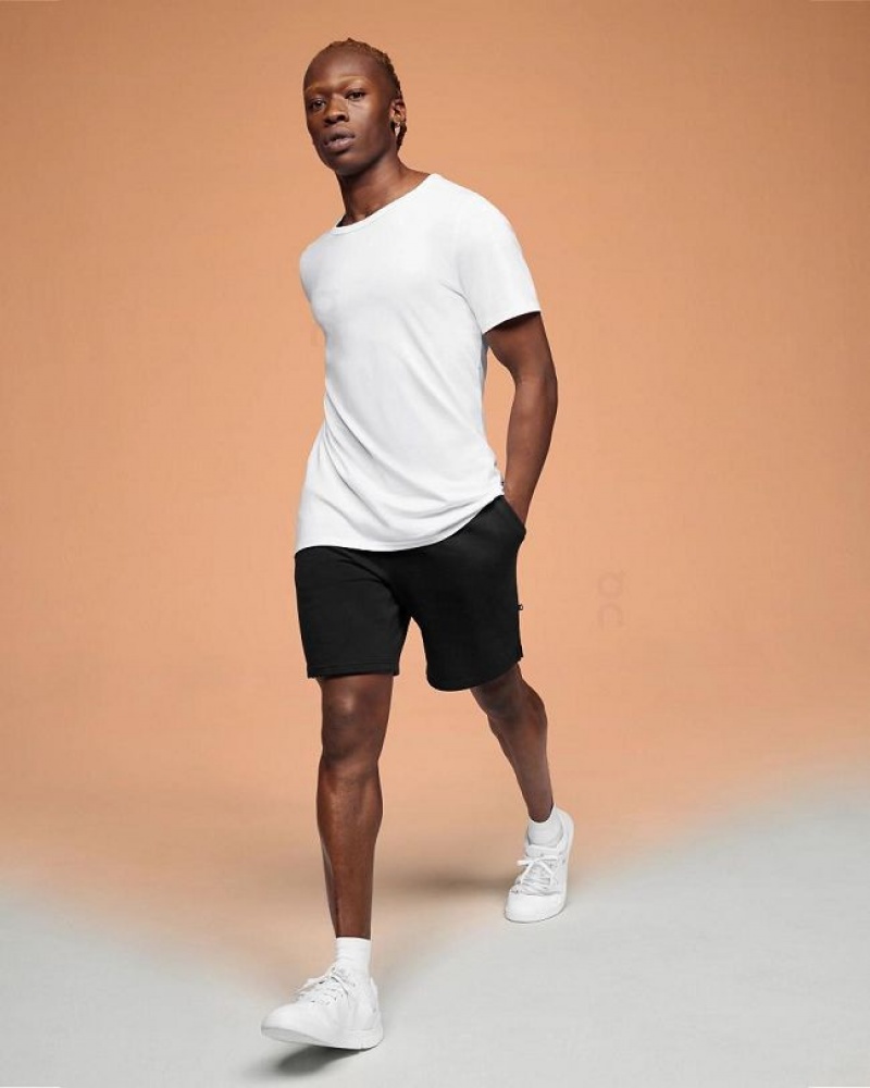 White On Cloud On-T Men's T Shirts | On_IN8304