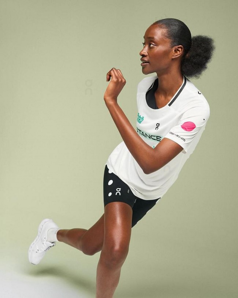 White On Cloud Performance-T Light Distance Women's T Shirts | On_IN8838