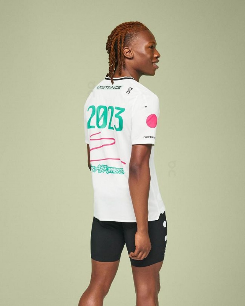 White On Cloud Performance-T Light Distance Women's T Shirts | On_IN8838