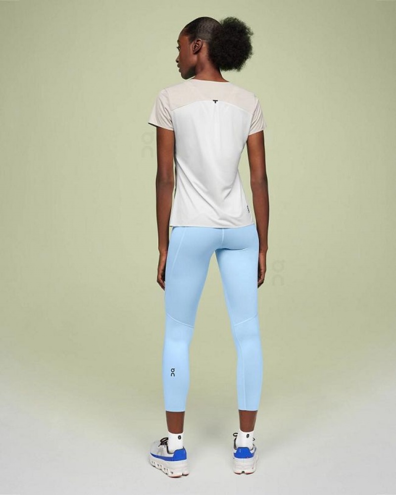 White On Cloud Performance-T Women's T Shirts | On_IN8980