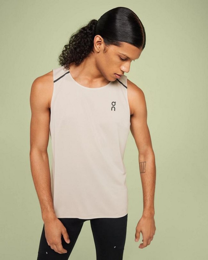 White On Cloud Tank-T Men\'s Tank Tops | On_IN8039