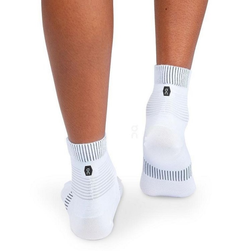 White On Cloud Ultralight Mid Women's Socks | On_IN8194