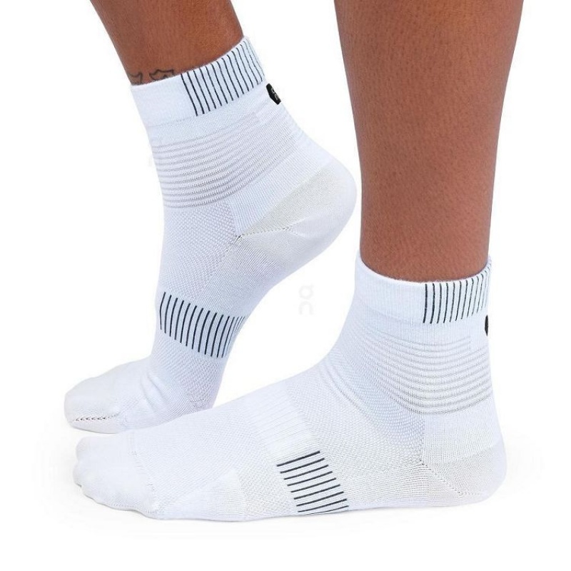 White On Cloud Ultralight Mid Women's Socks | On_IN8194