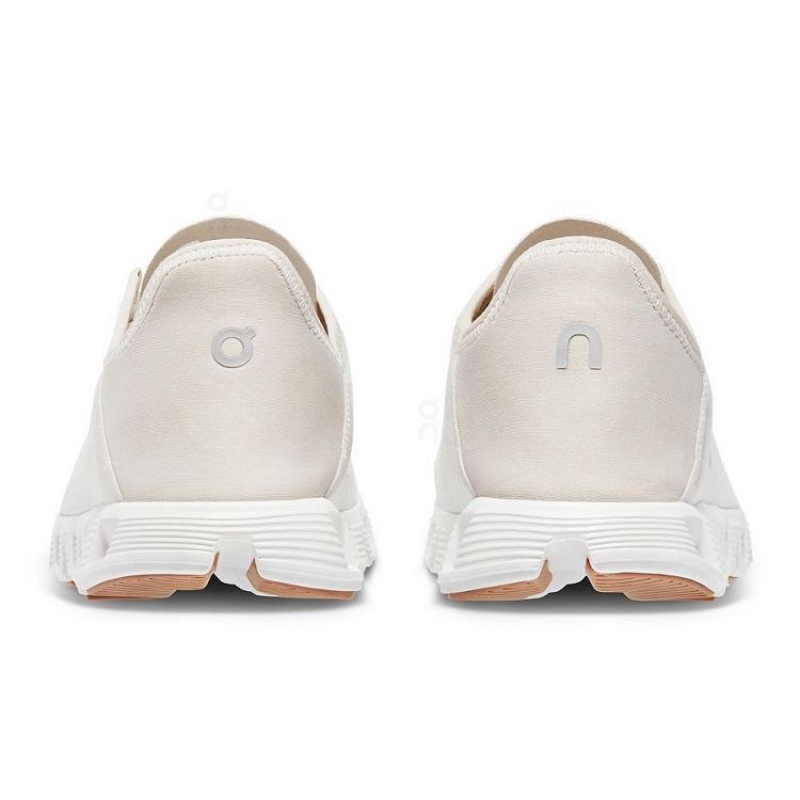 White / Beige On Cloud Cloud 5 Coast Men's Sneakers | On_IN8623