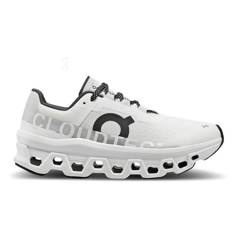 White / Black On Cloud Cloudmonster Women\'s Running Shoes | On_IN9137