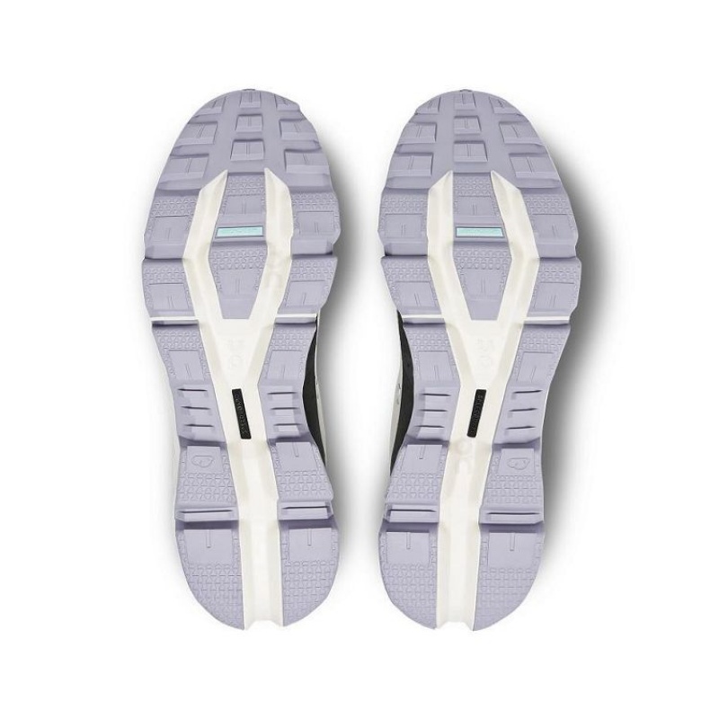 White / Black On Cloud Cloudwander Waterproof Men's Hiking Shoes | On_IN8994