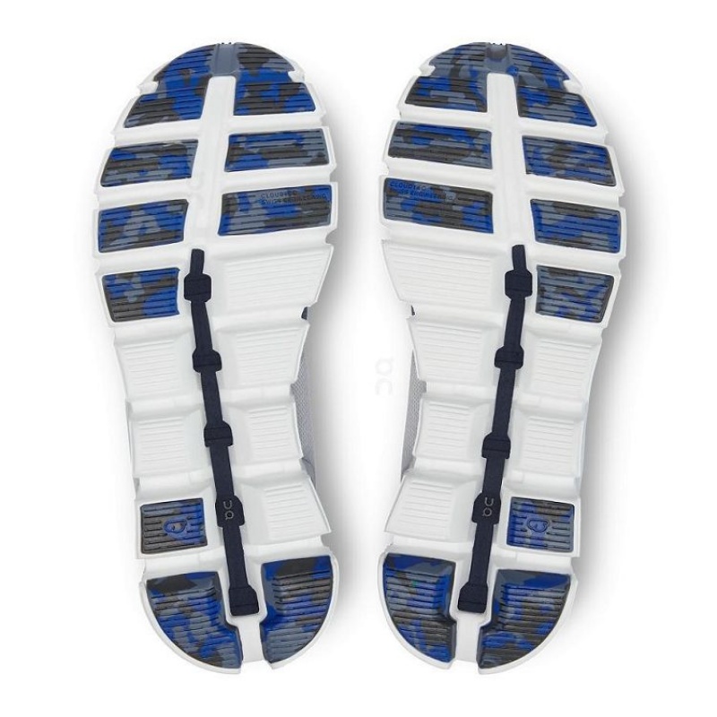White / Blue On Cloud Cloud 5 Fuse Women's Sneakers | On_IN8999