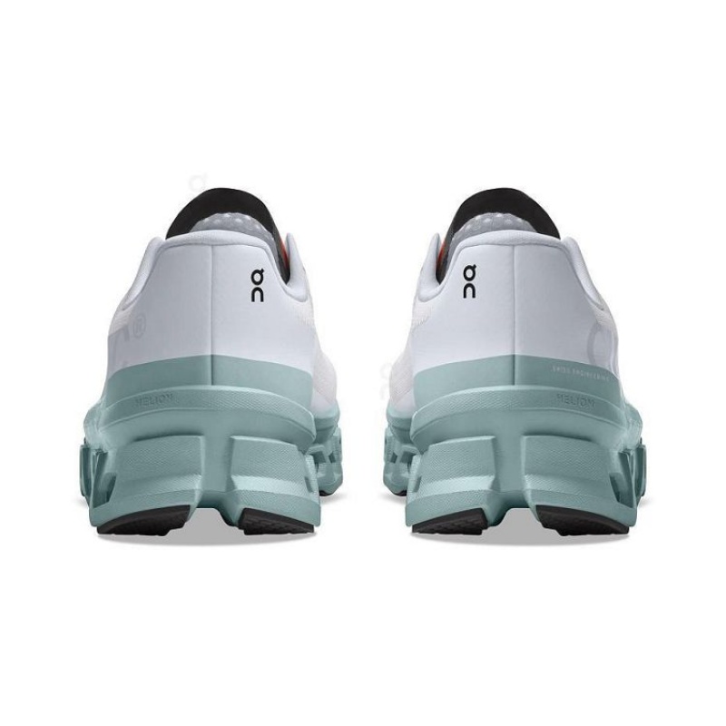 White / Blue On Cloud Cloudmonster Men's Running Shoes | On_IN8770