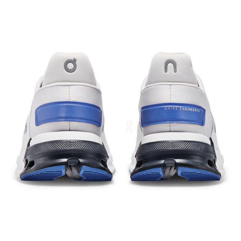 White / Blue On Cloud Cloudnova Flux Men's Sneakers | On_IN8979