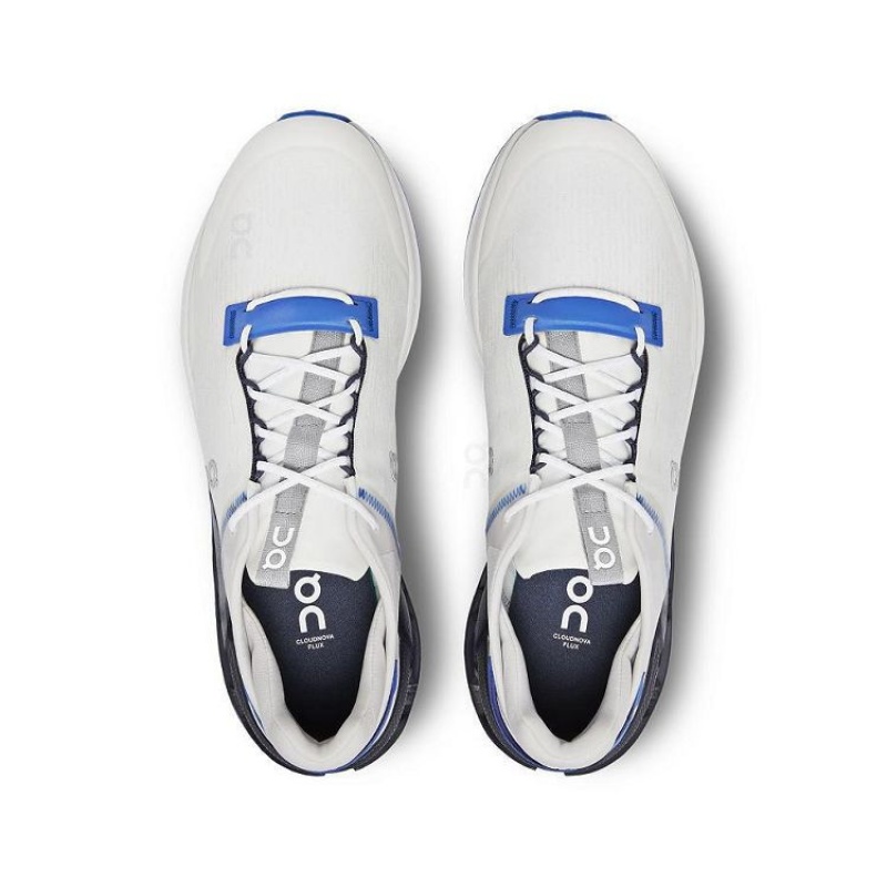 White / Blue On Cloud Cloudnova Flux Men's Sneakers | On_IN8979