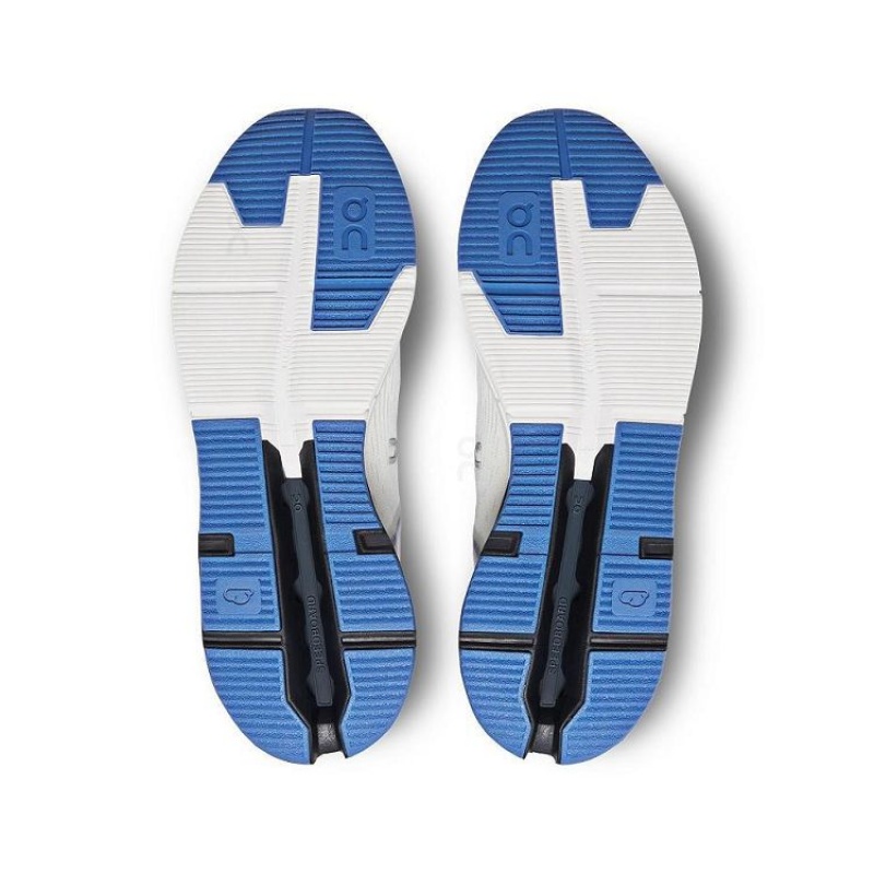 White / Blue On Cloud Cloudnova Flux Men's Sneakers | On_IN8979