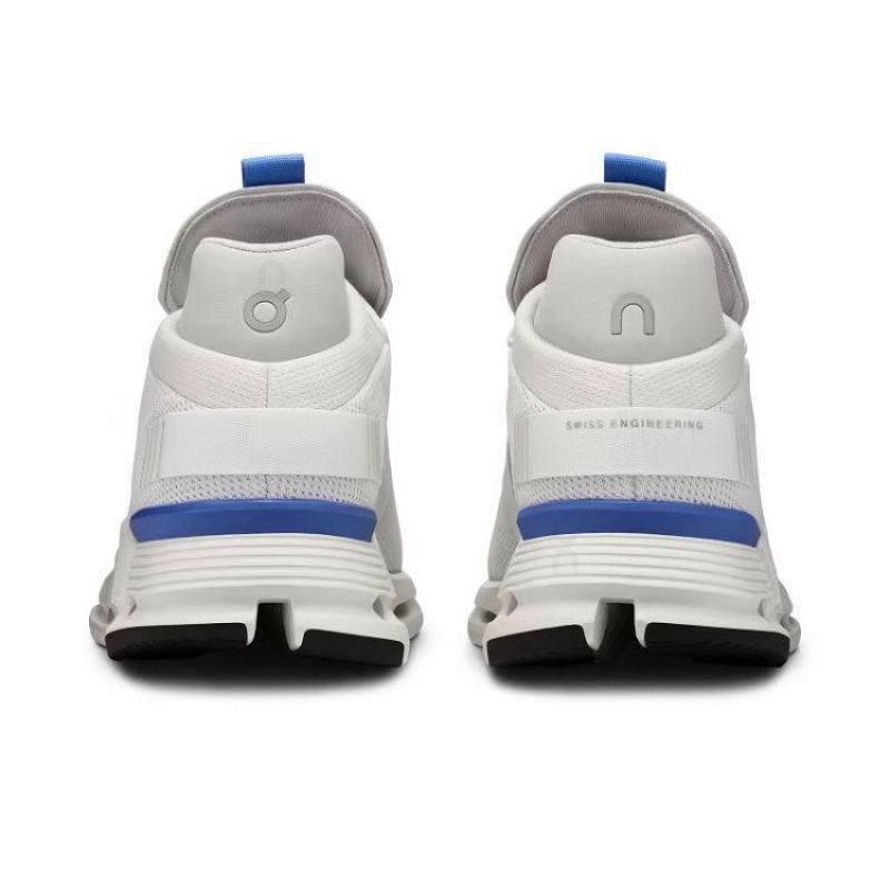 White / Blue On Cloud Cloudnova Men's Sneakers | On_IN9165