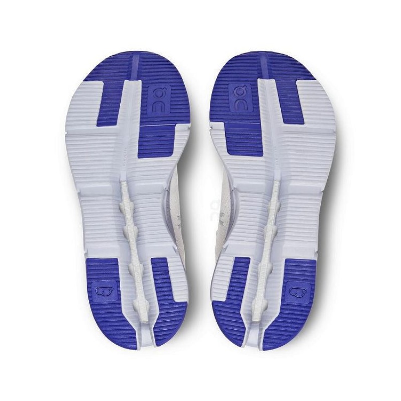 White / Blue On Cloud Cloudnova Women's Sneakers | On_IN1187