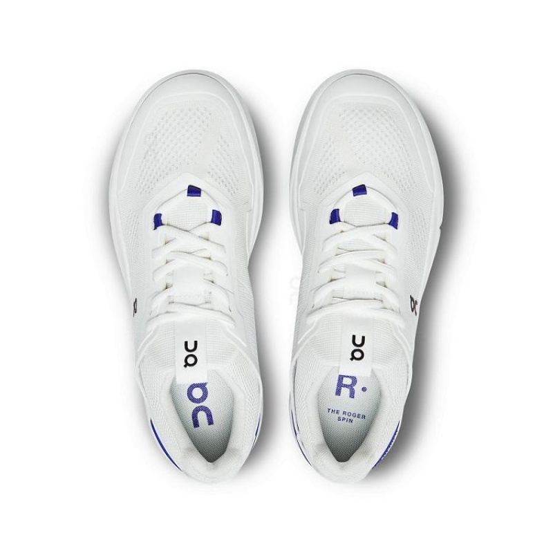 White / Blue On Cloud THE ROGER Spin Women's Sneakers | On_IN8628