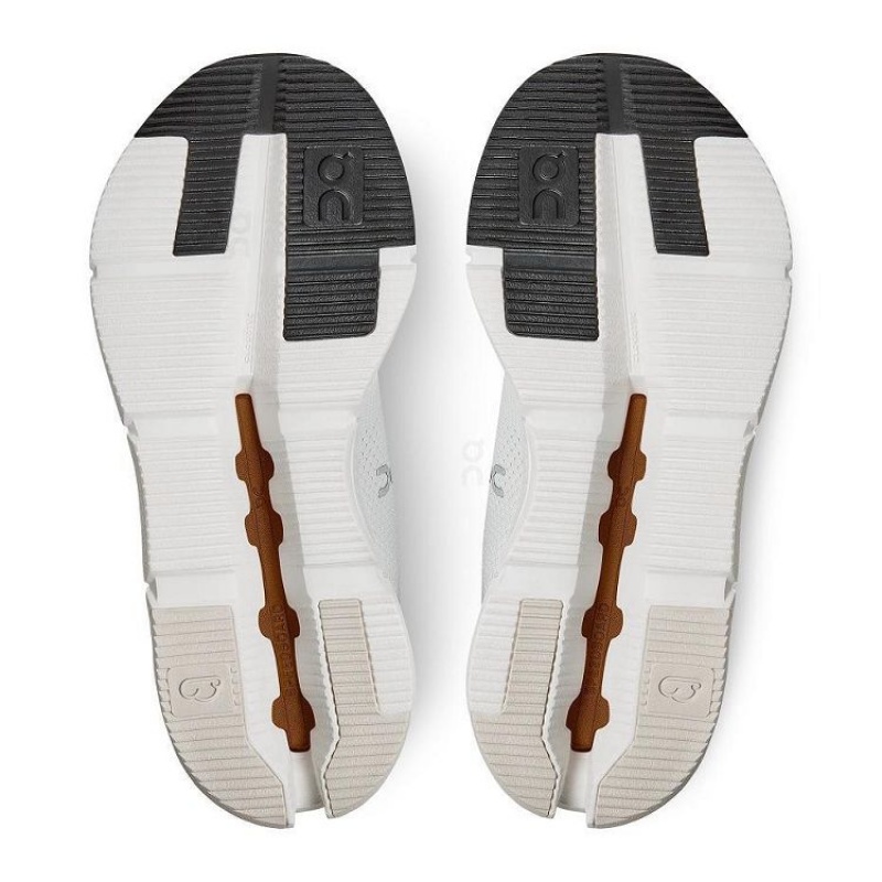 White / Brown On Cloud Cloudnova Men's Sneakers | On_IN8518