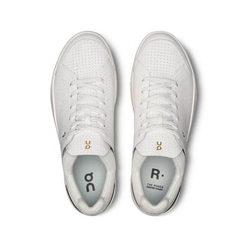 White / Brown On Cloud THE ROGER Centre Court Men's Sneakers | On_IN8625