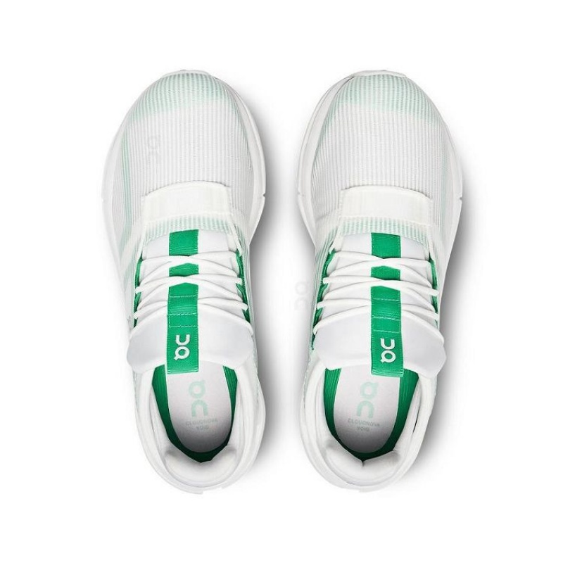 White / Green On Cloud Cloudnova Void Men's Sneakers | On_IN8702