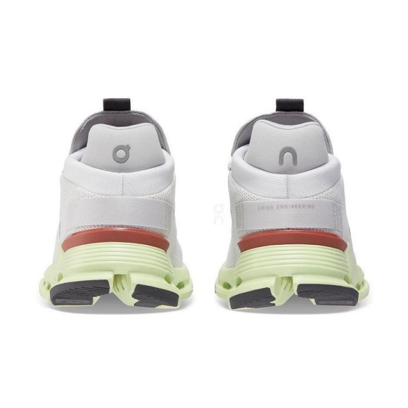 White / Green On Cloud Cloudnova Women's Sneakers | On_IN8055