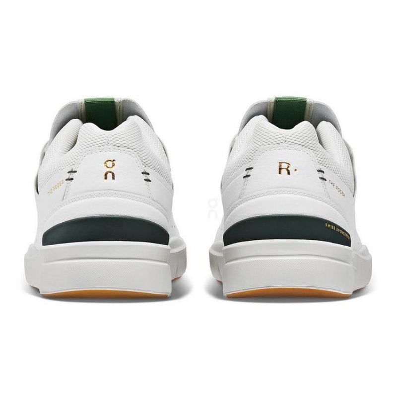White / Green On Cloud THE ROGER Centre Court Men's Sneakers | On_IN8030