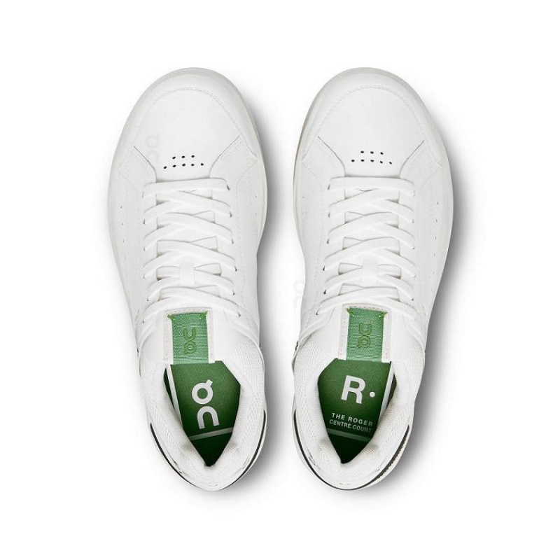 White / Green On Cloud THE ROGER Centre Court Women's Sneakers | On_IN8421