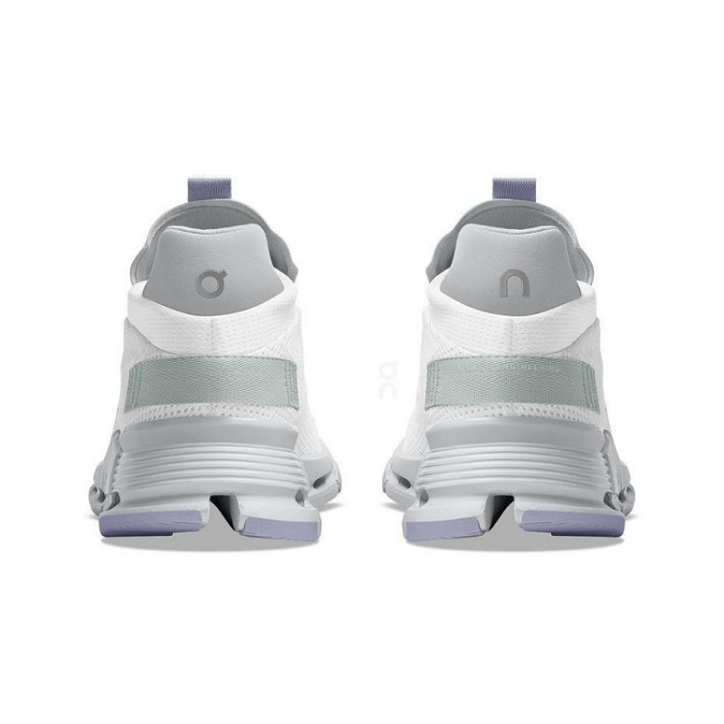White / Grey On Cloud Cloudnova Women's Sneakers | On_IN8727