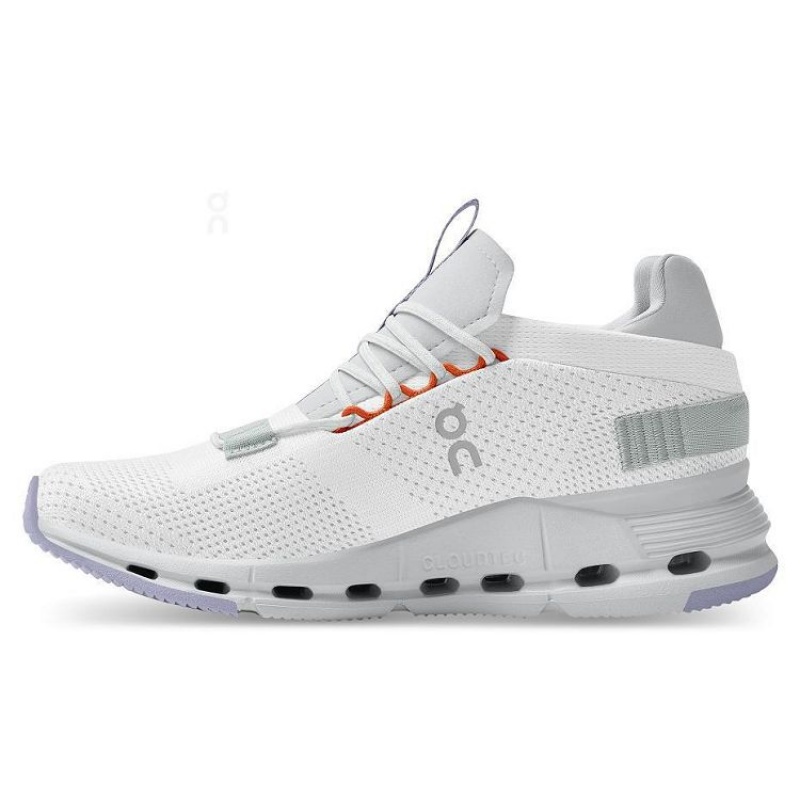 White / Grey On Cloud Cloudnova Women's Sneakers | On_IN8727
