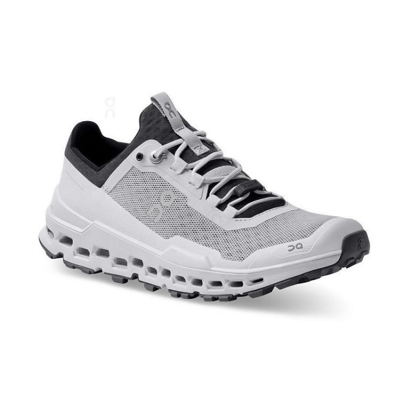 White / Grey On Cloud Cloudultra Women's Trail Running Shoes | On_IN9138