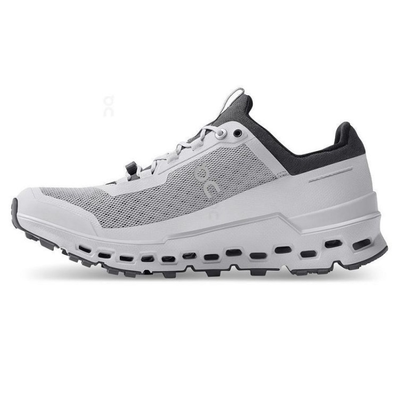 White / Grey On Cloud Cloudultra Women's Trail Running Shoes | On_IN9138