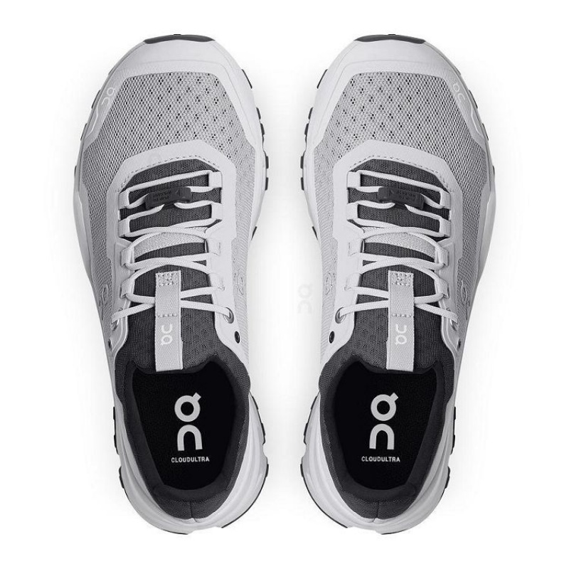 White / Grey On Cloud Cloudultra Women's Trail Running Shoes | On_IN9138