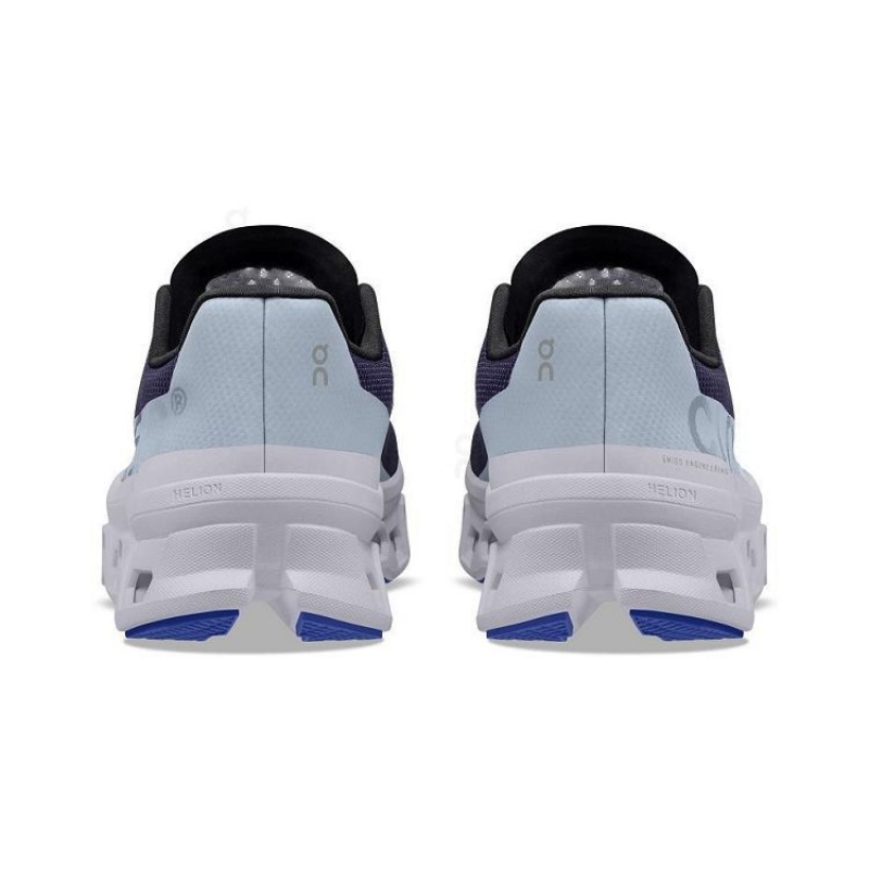 White / Navy On Cloud Cloudmonster Women's Running Shoes | On_IN9052
