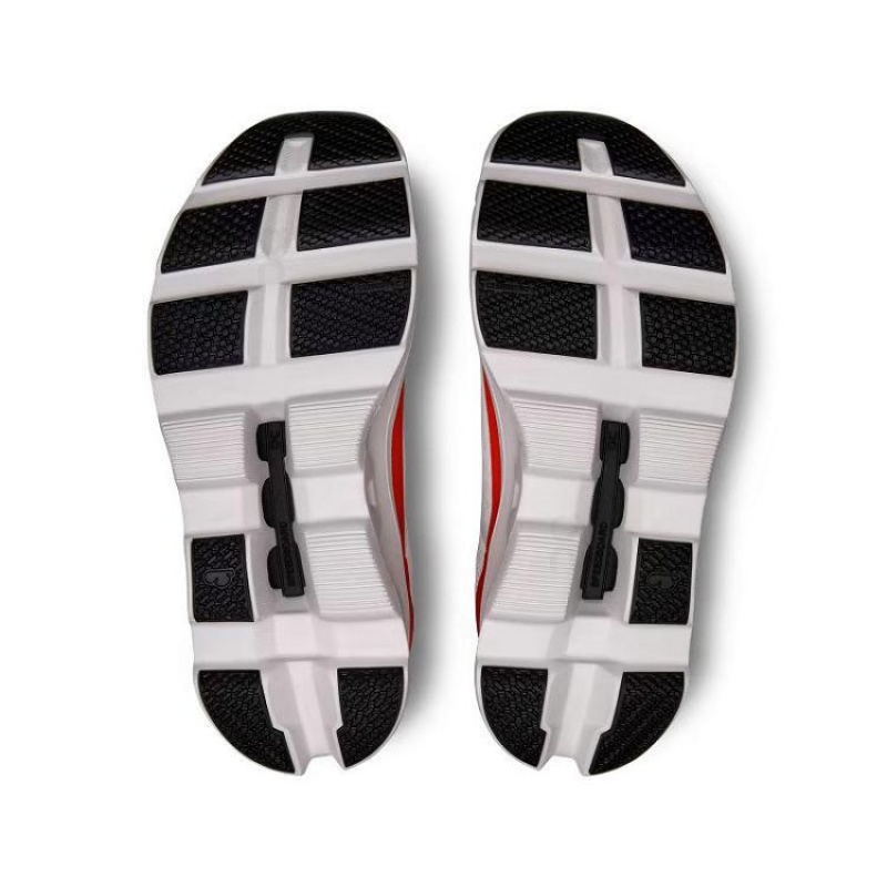 White / Orange On Cloud Cloudmonster Women's Running Shoes | On_IN9022