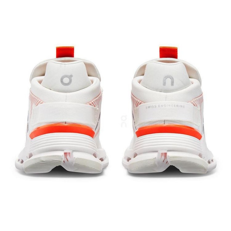 White / Orange On Cloud Cloudnova Void Women's Sneakers | On_IN8104