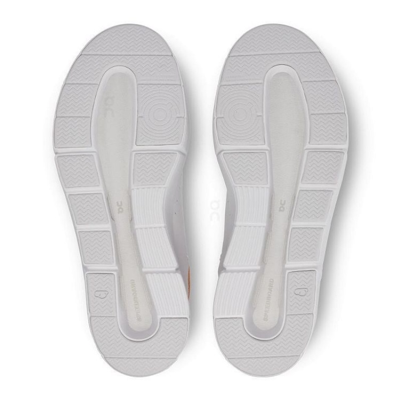 White / Orange On Cloud THE ROGER Advantage Women's Sneakers | On_IN9082