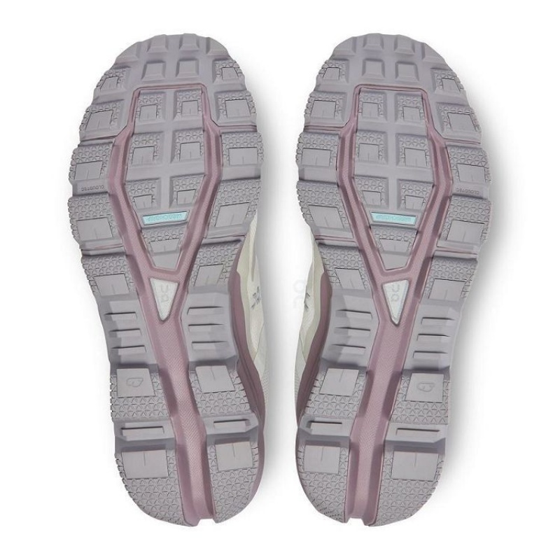 White / Purple On Cloud Cloudventure Waterproof Women's Hiking Shoes | On_IN8622