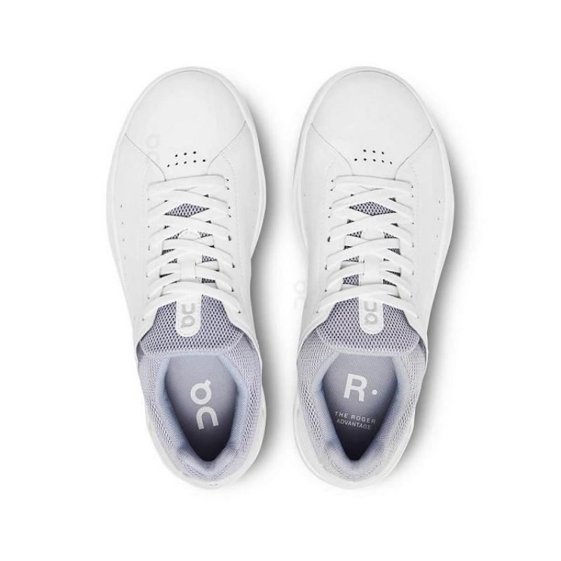 White / Purple On Cloud THE ROGER Advantage Women's Sneakers | On_IN9075