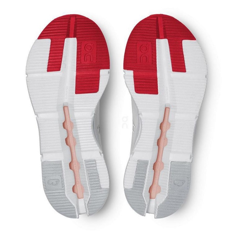 White / Red On Cloud Cloudnova Form Women's Sneakers | On_IN8915