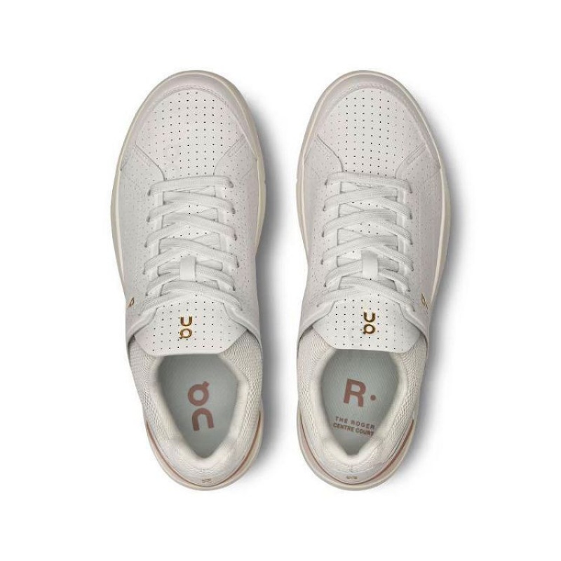 White / Rose On Cloud THE ROGER Centre Court Women's Sneakers | On_IN8179