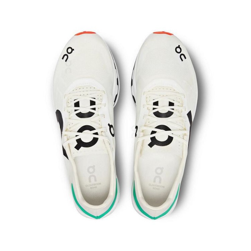 White / Turquoise On Cloud Cloudboom Echo Men's Running Shoes | On_IN8363