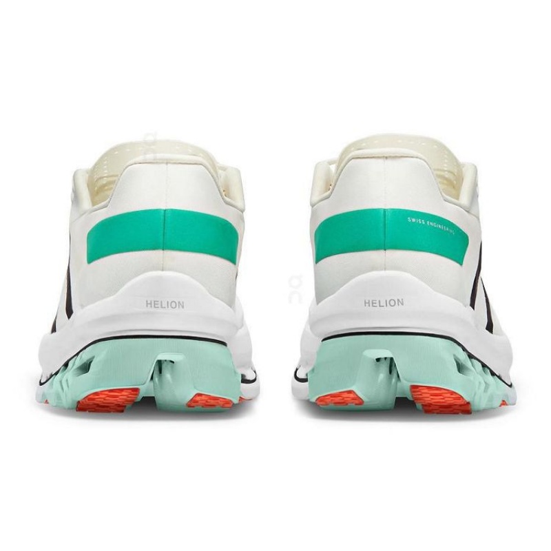 White / Turquoise On Cloud Cloudboom Echo Women's Running Shoes | On_IN8966