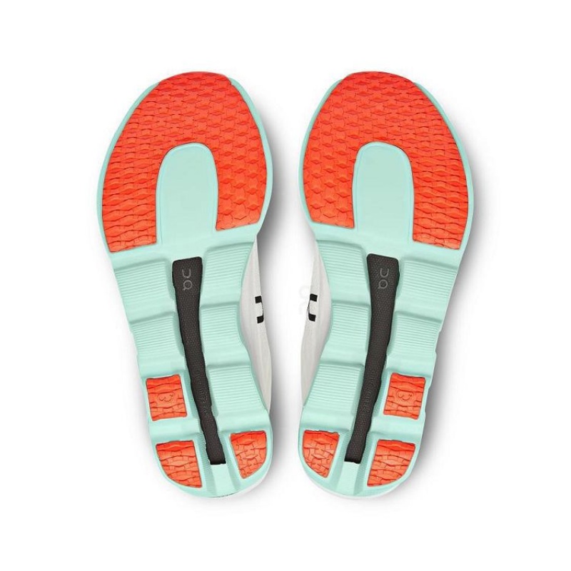 White / Turquoise On Cloud Cloudboom Echo Women's Running Shoes | On_IN8966