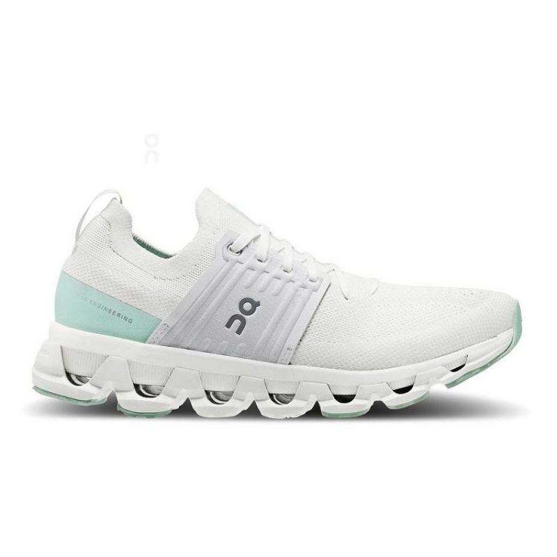 White / Turquoise On Cloud Cloudswift 3 Women\'s Running Shoes | On_IN8014